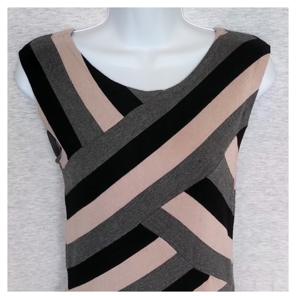 Ted Baker Caligo Striped Knit Bodycon Dress - Picture 5 of 7
